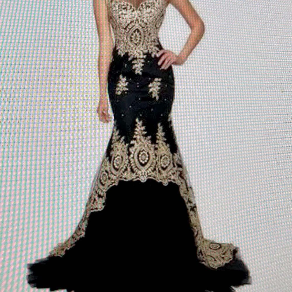 Beaded Mermaid Gown